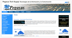 Desktop Screenshot of pegasusnet.com.ar